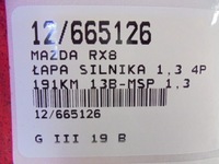 фото thumb №8, Mazda rx8 кронштейн кронштейн двигателя 1,3 13b-msp