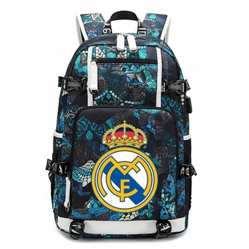 БОЛЬШОЙ РЮКЗАК REAL MADRID А4 ДИЗАЙН ВОДОНЕПРОНИЦАЕМЫЙ
