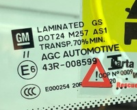 фото thumb №6, Opel astra k 15- скло перед передня оригінальна