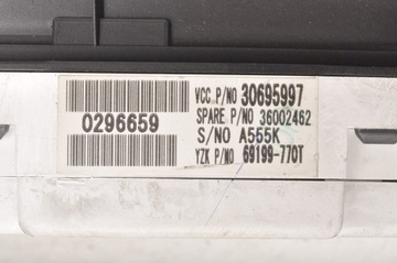 фото thumb №6, Volvo c30 s40 ii v50 1.6 b спидометр приборы 30695997 англичанин
