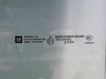 фото thumb №3, Cadillac escalade esv ext 07-14 стекло боковая дверь задних правых оригинал