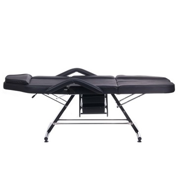 Кресло для косметического педикюра с подносами BW-263 BLACK