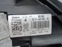 фото thumb №14, Mini f56 f55 f54 рестайлінг lci лампи перед повний led 5a01961-05 5a01962-05 чорні