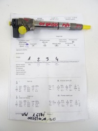фото thumb №9, Форсунка vw audi skoda 1.6 tdi 04l130277ad 0445110473 bosch друк тест