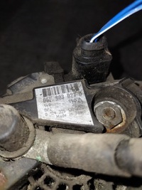 фото thumb №10, Генератор 06f903023d vw crafter 2.5 tdi