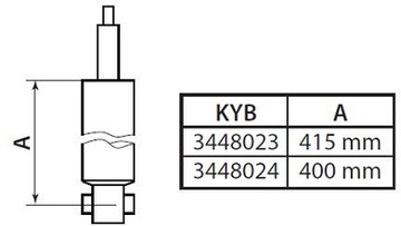 фото thumb №16, Kayaba kyb амортизатор audi a3 1.4tfsi 04.12- зад