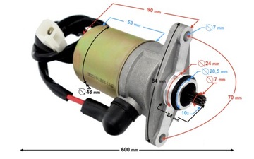 MORETTI ROZRUSZNIK DO SKUTERA 4T 50CC 10 ZĘBÓW
