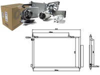 фото thumb №1, Nissens 940062 конденсатор, кондиціонер