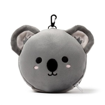 Мягкая дорожная подушка Relaxeazzz с повязкой на глаза - Koala