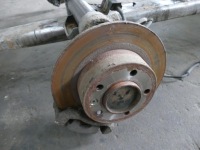 фото thumb №2, Renault master ii 1.9 dti oś ступица диск суппорт задняя балка задняя