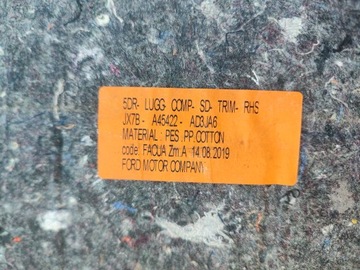 фото thumb №7, Боковина багажника правые зад задний ford focus mk4 хэтчбек