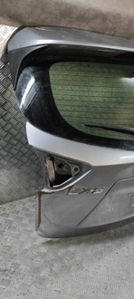 фото thumb №5, Mazda cx-5 2014 крышка багажника задняя серебристая 38p
