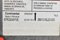 фото thumb №8, Модуль датчик подушка безопасности подушек 38910-55l20 fiat sedici lift 09-12