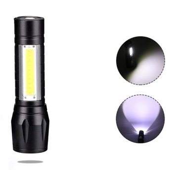 ТАКТИЧЕСКИЙ КАРМАННЫЙ ФОНАРЬ MINI CREE COB USB