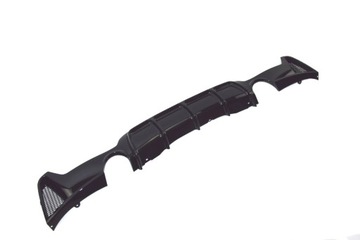 фото thumb №9, Дифузор бампера заднього do bmw 4 f32 f33 f36 abs глянцевий чорний sobmart