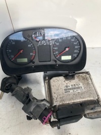 фото thumb №1, Блок управления набор стартовый volkswagen golf iv 1.9 tdi 038906012fa