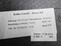 фото thumb №12, Карта покрытие пол багажника 5g9858855 vw golf vii универсал оригинал