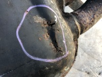 фото thumb №12, Mercedes w126 coupe sec 500 m117 вихлоп гасник кінцевий ernst