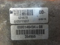 Ford transit mk7 2.2 tdci 09r 131km qwfa генератор 0125711017 Недорого, фото thumb