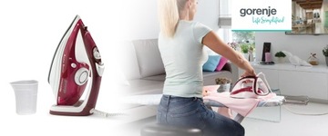ПАРОВОЙ УТЮГ 3000ВТ SIH 3000RBC С ФУНКЦИЕЙ ПОЖАРНЫЙ GORENJE