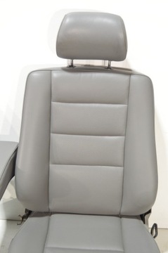 фото thumb №8, Сидіння диван перед зад mercedes w124 cabrio a124 сірий шкіра механічне