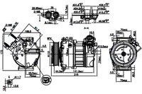 фото thumb №1, Nissens компресор кондиціонера jaguar xf, xf sport