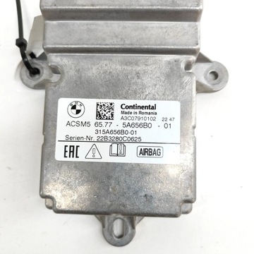 фото thumb №6, Bmw i4 2022 блок управления / модуль подушка безопасности