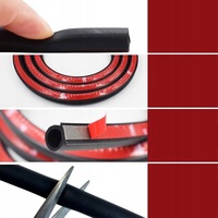 фото thumb №12, Защита краю дверь автомобиля, универсальный резиновая планка уплотнительная