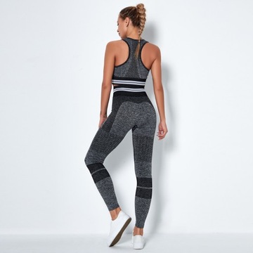 SPORTS Fitness SET топ бесшовные леггинсы L