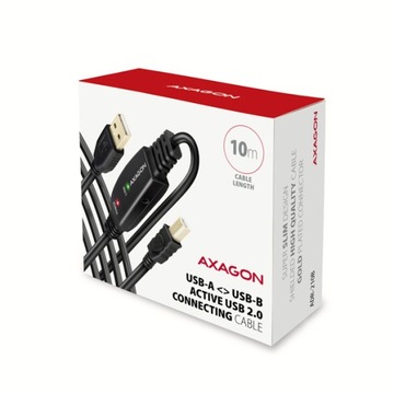 ADR-210B USB 2.0 A-M -> B-M Активный кабель