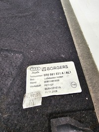 фото thumb №8, Підлога багажника килимок audi q5 8r 8r0861531a al1