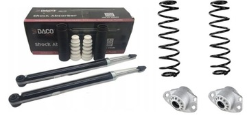 фото thumb №1, 2x амортизатори пружини захисні накладки подушка зад do cordoba 6l2 ibiza iv 6l1