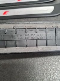 фото thumb №6, Планки пороговые планка s-line комплект audi a7 4g8