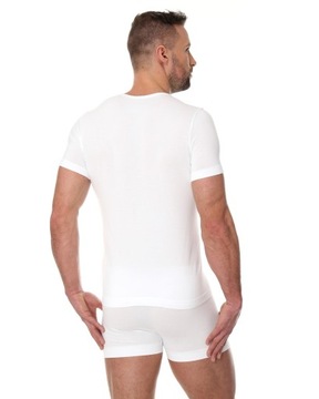 Termoaktywna podkoszulka męska bawełniana Brubeck T-shirt z bawełny -2XL