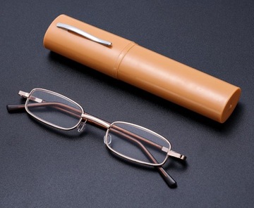 Okulary brelok SLIM do czytania wąskie PLUSY +3.5