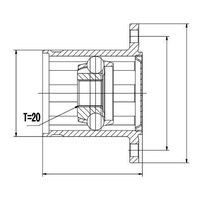 фото thumb №2, Шарнир wewnęrzny lexus rx400h 05- rx350/400 08-