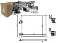 фото thumb №1, Nissens конденсатор радіатор кондиціонера 1042334 1