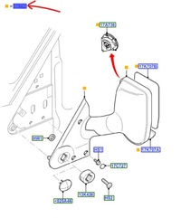 фото thumb №5, Дзеркало зовнішнє ліва ford transit mk5 mk6