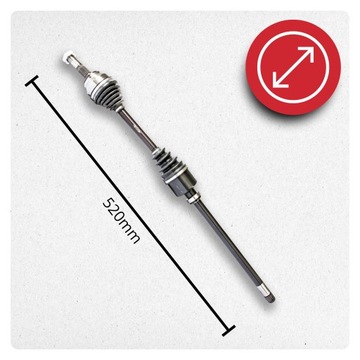 фото thumb №4, Піввісь права citroen jumper ii 2.0 bluehdi 2.2 bluehdi механічна коробка передач нова