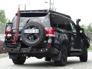 фото thumb №9, Бампер зад задній toyota land cruiser 200 сталевий