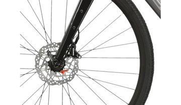 Гравийный велосипед Kross ESKER 5.0 APEX, рама 21 дюйм, колеса 28 дюймов, серый