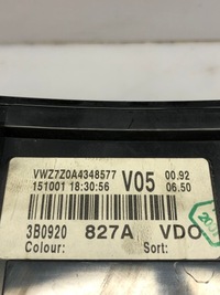 фото thumb №10, Лічильник приладова панель 3b0920827a vag