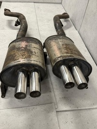 фото thumb №8, Bmw z3 m оригінальний номер пара tłumików випускних 1404318 i 1404317 набір 4 наконечників