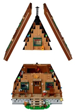 LEGO Ideas 21338 Хижина А-образной формы