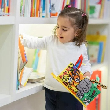 2шт детские книги ткань морщинистая книга обучающая автомобильная коляска игрушка для малышей