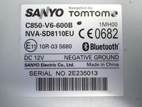 фото thumb №8, Радіо навігація навігація дисплей європа c850-v6-600b mazda5 5 ii cw 13r