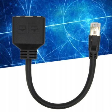 АДАПТЕР-СПЛИТТЕР 1000 МБ/С LAN RJ45 2xRJ45