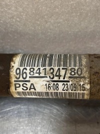 Приводной вал левое  перед citroen c4 2 2 b7 9684134780 оригинал Недорого, фото thumb