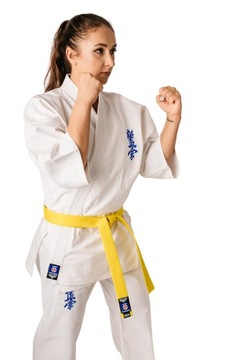 BELTOR ŻÓŁTY PAS DO KIMONO KIMONA KARATE KYOKUSHINKAI KIIRO OBI 240 CM