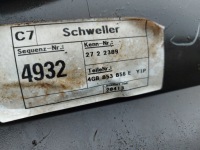 Audi a7 4g8 s-line поріг молдинг поріг правий Доставка, фото thumb